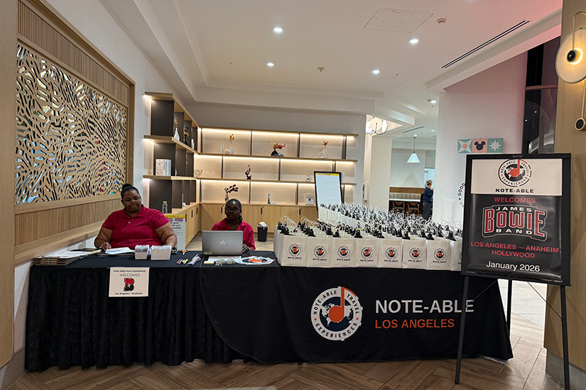 Bowie HS Band Hotel Check-In