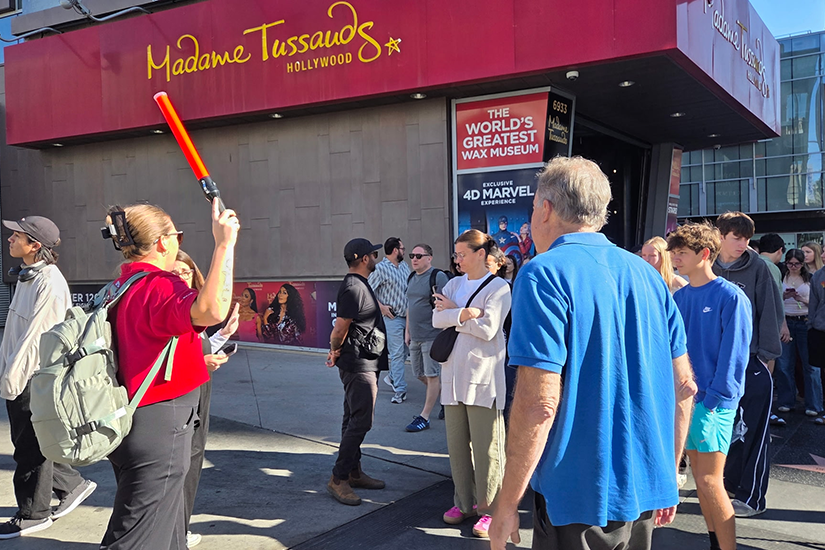 Bowie HS Band LA Touring