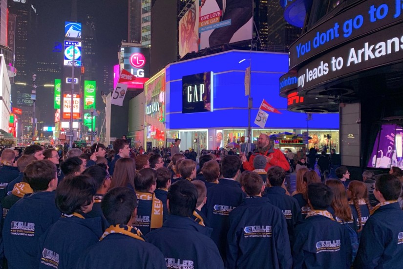 Keller HS Band NYC Tour