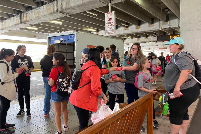 Marshall Fine Arts Arrival