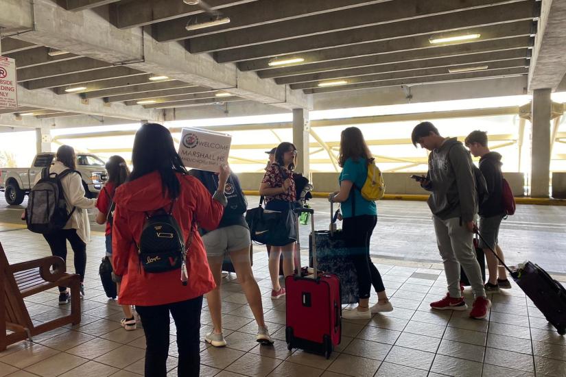 Marshall Fine Arts Arrival