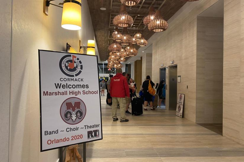 Marshall Fine Arts Arrival