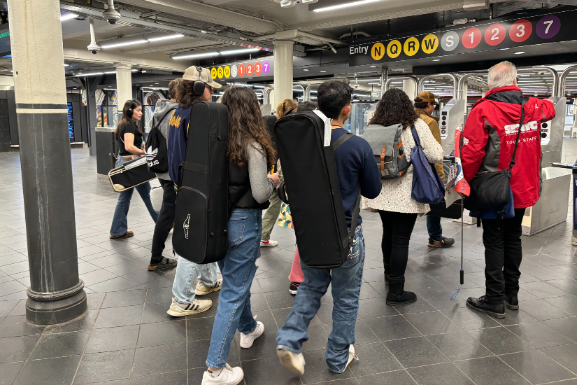 OConnor HS Orchestra Subway