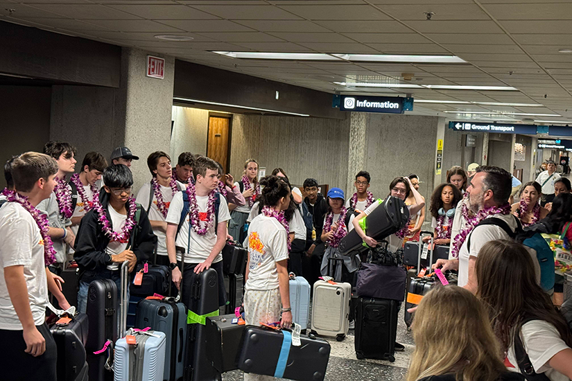 Westlake Chaparral Band Airport Welcome