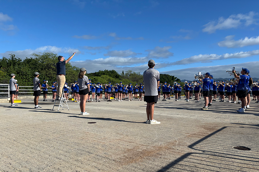 Westlake-Chaparral-Band-USS-Missouri-Performance-1