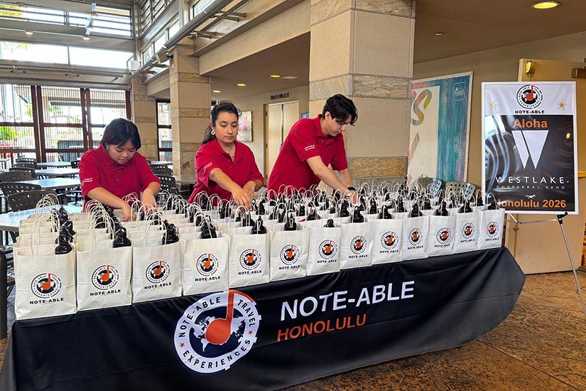 Westlake Chaparral Band Welcome Bags
