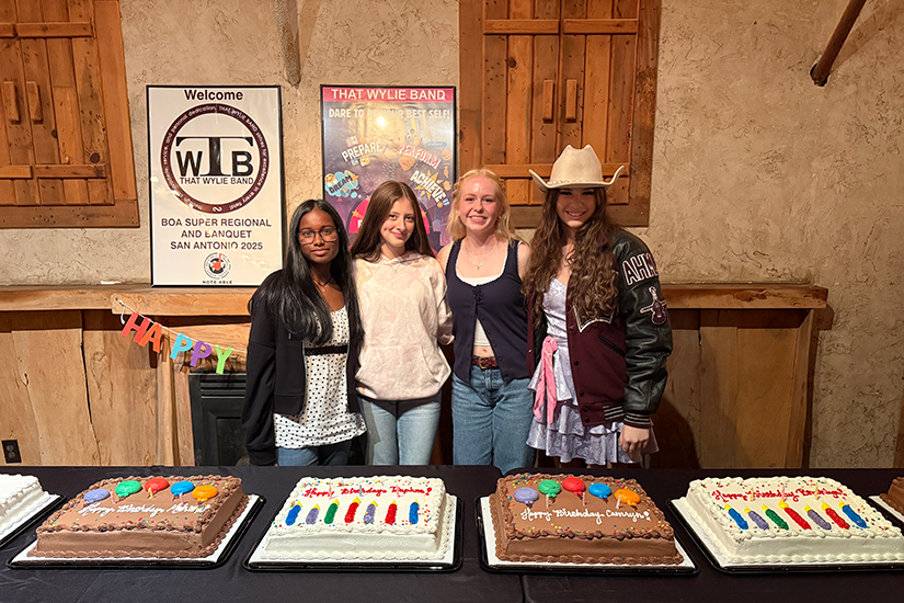 Wylie HS Band Birthday Celebration