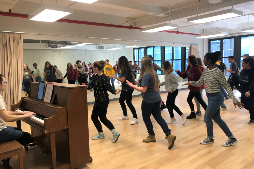 Wylie HS Choir Dance Workshop