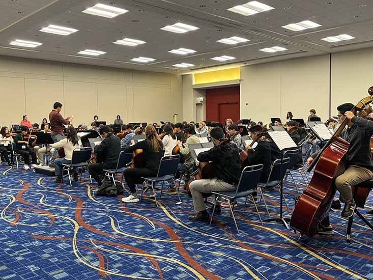 Brandeis HS Orchestra - Midwest Rehearsal