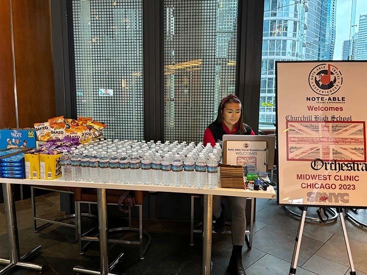 Churchill HS Band Welcome