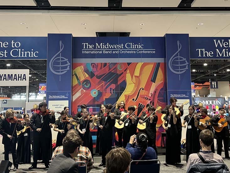 Churchill Marching Band Midwest Clinic 2023