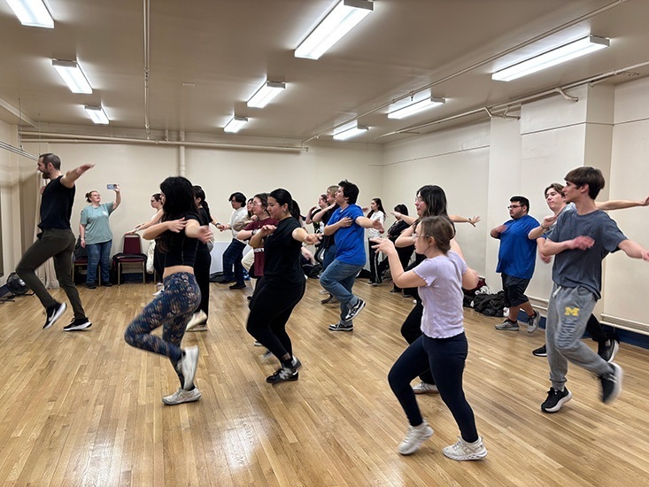 Clark HS Choir - Broadway Song & Dance Workshop