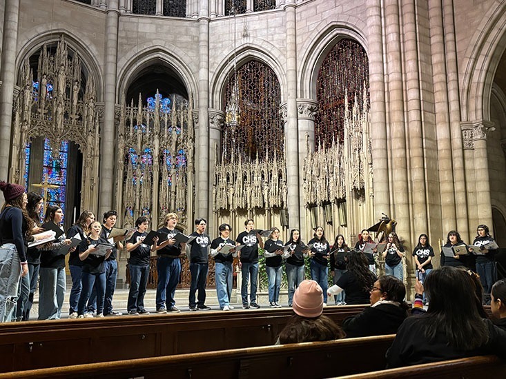 Clark HS Choir - Church Performance
